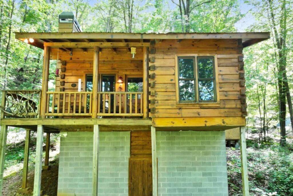 Open Studio Lodge At Little Rock Creek Cherry Log Exterior photo